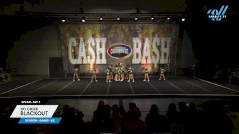 KO Cheer - Blackout [2025 L3 Junior - D2 Day 2] 2025 Cheer Power Cash Bash Showdown Galveston