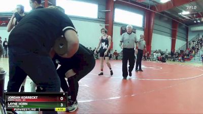 132 lbs Quarters & Wb (16 Team) - Jordan Korreckt, North Miami vs Layne Horn, Rochester