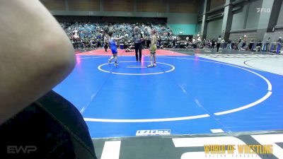 85 lbs Quarterfinal - Samson Elario, Aniciete Training Club vs Easton Terrell, Team Tulsa Wrestling Club