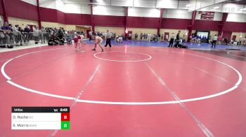 141 lbs Quarterfinal - Owen Roche, Rhode Island College vs Shea Morris, Smittys Barn