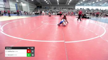 132 lbs Rr Rnd 1 - Zenon DeRocha, Homegrown vs Eren Sement, Iron Horse Wrestling Club