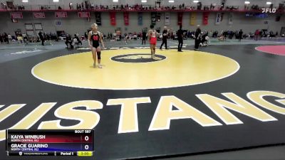 131 B Semifinal - Gracie Guarino, North Central (IL) vs Kaiya Winbush, North Central (IL)