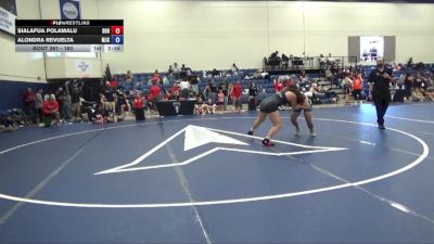 180 lbs Cons. Round 2 - Alondra Revuelta, Modesto Junior College vs Sialafua Polamalu, Southern Oregon University