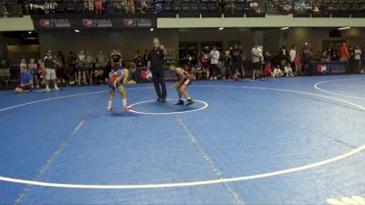 84 lbs Cons. Sub-semis - Beau Fisher, Hurricane Wrestling Academy vs Alexander Fernandez, Southern Maryland Wrestling Club WolfPack
