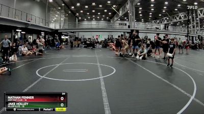 96 lbs Placement (4 Team) - Jake Holley, Killer Elite vs Nathan Fenner, Grit Mat Club