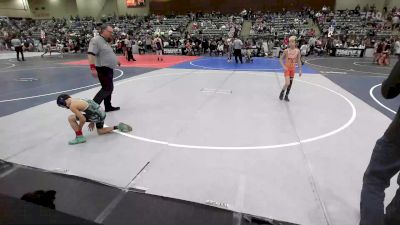 70 lbs Consi Of 8 #2 - Adam Lotito, MatTime vs Kypton Maynez, Fallon Outlaws WC