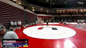 138 lbs 1st Place Match - Luke Borror, Husky Wrestling Club vs Quinn Livingston, Cascia Hall Wrestling Club