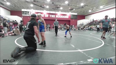 90 lbs Rr Rnd 2 - Mason Dunn, Ponca City Wildcat Wrestling vs Jaden Siler, Woodland Wrestling Club