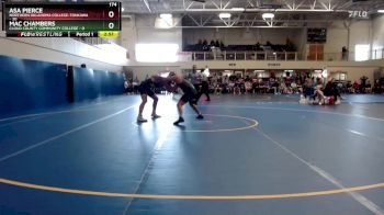 174 lbs Round 1 (6 Team) - Mac Chambers, Cloud County Community College vs Asa Pierce, Northern Oklahoma College-Tonkawa