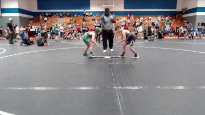 80 lbs Cons. Round 2 - Christian Masters, Summerville Take Down vs Braxton Porter, Mid-South Wrestling Academy