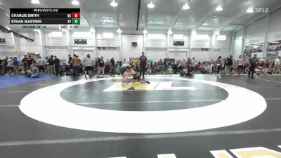 132 lbs Round Of 16 - Charlie Smith, NC vs Ethan Masters, KY