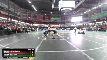 152 lbs Cons. Round 4 - Tytan Willden, Mountain View vs Fahad Hillesland, Meridian