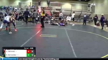 125 lbs Round 7 (8 Team) - Bryson Hernandez, Team Gotcha vs CHRISTOPHER TREVINO, Elite Athletic Club