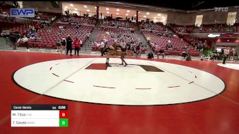 115 lbs Consolation - Ma'kadrian Titus, Tulsa Union Girls vs Tate Caves, Owasso Girls HS