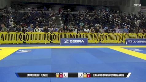 Logan Gordon Raposo Franklin vs Jacob Robert Powell 2025 Pan IBJJF Jiu-Jitsu No-Gi Championship