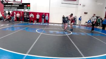 285 lbs Quarterfinal - Bradyn Lothamer, The Fort Hammers Wrestling vs Gustavo Arriola, Kokomo