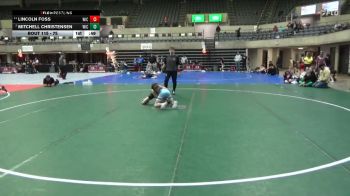 75 lbs Cons. Semi - Lincoln Foss, Pursuit Wrestling Minnesota vs Mitchell Christensen, Heartland Wrestling Academy