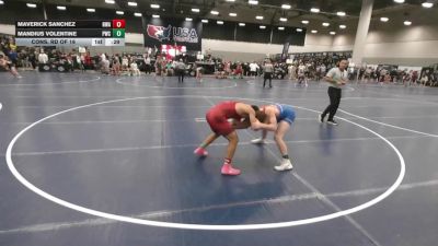 150 lbs Cons. Rd Of 16 - Mandius Volentine, Powerhouse Wrestling Club vs Maverick Sanchez, Hawaii Wrestling Academy