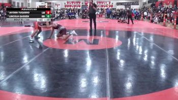 125 lbs Round 3 - Jayden Tuquero, LAW vs Lincoln Gassen, Heartland Wrestling Academy