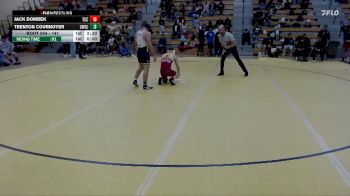141 lbs Cons. Round 2 - Jack Dombek, Triton Community College vs Trenton Cournoyer, UW-Eau Claire