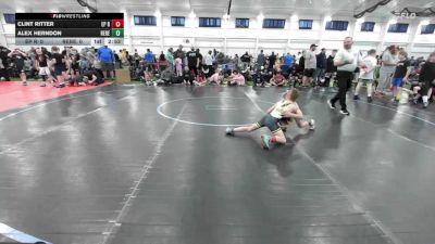 55 lbs Round Robin 2 - Clint Ritter, EP Rattlers-EL vs Alex Herndon, Rebellion-EL