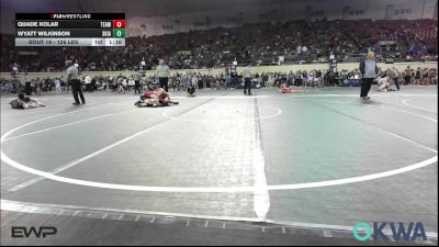 126 lbs Round Of 16 - Quade Kolar, Team Nomad vs Wyatt Wilkinson, Skiatook Bulldog Wrestling