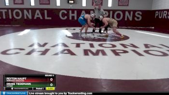 174 lbs Round 3 - Drake Tiedemann, Luther vs Peyton Haupt, Nebraska Wesleyan