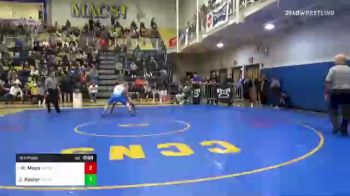 160 lbs 3rd Place - Hunter Mays, Howell-NJ vs Jared Keslar, Connellsville