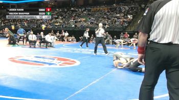 138 Class 4 lbs Semifinal - Aiden Hahn, Farmington vs Kelton Shaffer, Neosho
