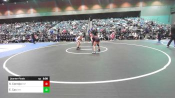 110 lbs Quarterfinal - Samantha Cornejo, Esperanza vs Emerie Cox, Crook County