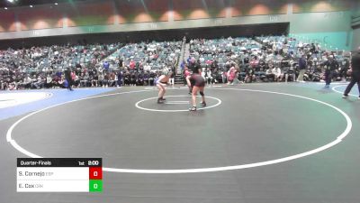 110 lbs Quarterfinal - Samantha Cornejo, Esperanza vs Emerie Cox, Crook County