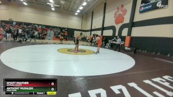 285 lbs Semifinal - Anthony Musalem, Wind River vs Wyatt Panther, Natrona County