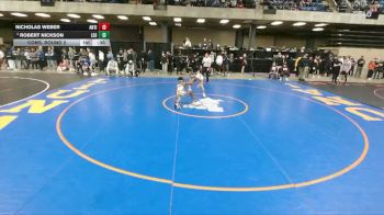 126 lbs Cons. Round 2 - Robert Nickson, Leo Catholic vs Nicholas Weber, Tremont