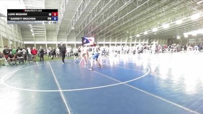 113 lbs Quarterfinal - Luke Mosher, Ridgeline Riverhawks vs Garrett Bracken, Team Prestige Wrestling