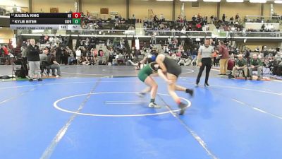 132 lbs Consi Of 4 - Julissa King, North Kingstown vs Kylie Biter, Oxford Hills