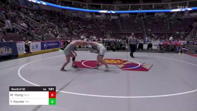 215 lbs Round Of 32 - Miska Young, Port Allegany vs Tucker Paynter, Trinity