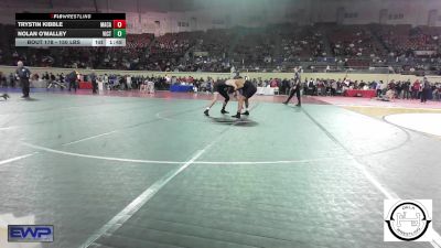 150 lbs Round Of 16 - Trystin Kibble, MacArthur Wrestling vs Nolan O'Malley, Victory Christian JH