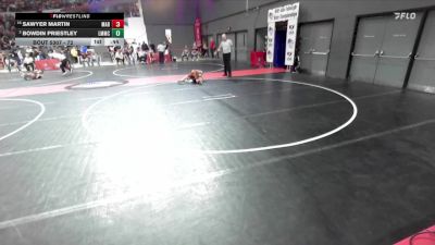 72 lbs Cons. Round 2 - Bowdin Priestley, Lake Mills Mat Club vs Sawyer Martin, Marshfield