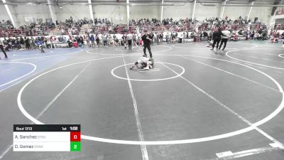 89 lbs Semifinal - Arian Sanchez, Stout Wr Ac vs Daniel Gomez, Grant County Elite