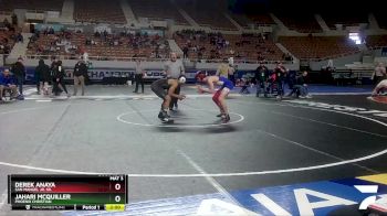 D4-144 lbs Champ. Round 1 - Jahari McQuiller, Phoenix Christian vs Derek Anaya, San Manuel Jr. Sr.