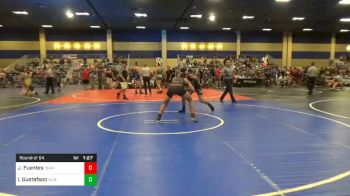 Match - Jacob Fuentes, Team Georgie vs Isaac Gustafson, Aliso Niguel High School Wrest