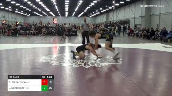 135 lbs Prelims - Sawyer Richardson, OK Takedown vs Layton Schneider, Team Edmond