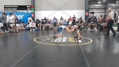 90 lbs Rr Rnd 9 - Teagan Raykos, Gold Medal WC - BHS vs Kayden Rands, Michigan Premier Blue - BHS