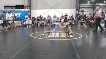 90 lbs Rr Rnd 9 - Teagan Raykos, Gold Medal WC - BHS vs Kayden Rands, Michigan Premier Blue - BHS