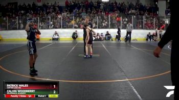 65 lbs Semifinal - Patrick Wales, Center Line WC vs Calvin Woodberry, Silverback Academy