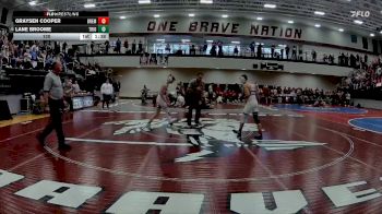 120 lbs 1st & 3rd (16 Team) - Lane Broome, Trion vs Graysen Cooper, Bremen