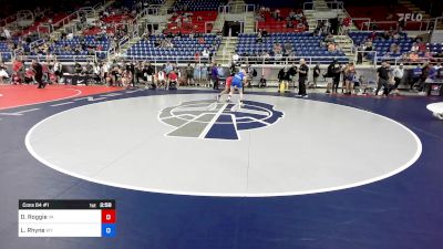 132 lbs Cons 64 #1 - Drew Roggie, VA vs Landon Rhyne, WY