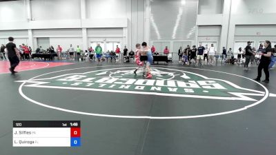 120 lbs 1/2 Final - Jack Silfies, Pa vs Landon Quiroga, Fl