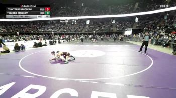 7th Place Match - Ruger Smokov, Bennett County vs Tayten Kurkowski, Webster Area