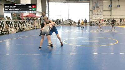 84 lbs Round 5 - 4:00pm Saturday - Vincent Antonelli, PA Gold vs Chet Nelson, CTWHALE